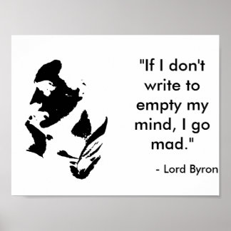 Lord Byron Poster