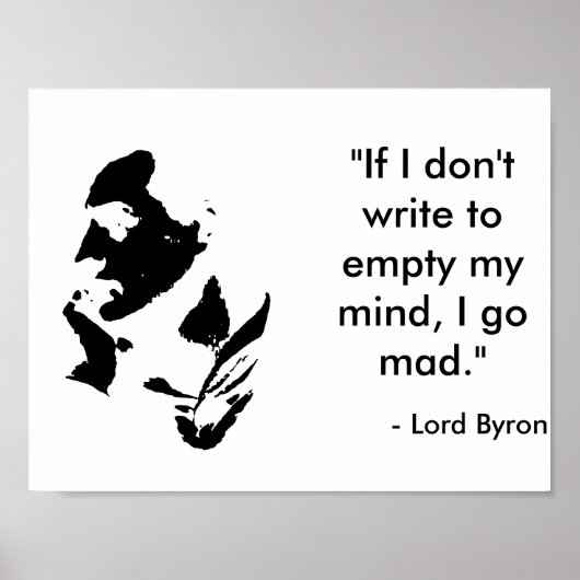 Lord Byron Poster (Voorkant)