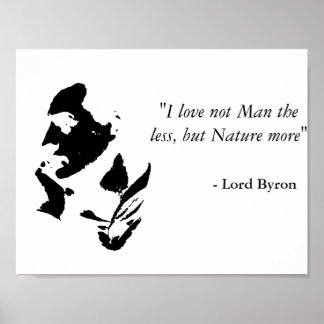 Lord Byron Poster