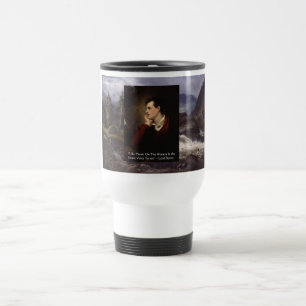Lord Byron "Zoete Stem" Liefdescitaten Cadeaus T-s Reisbeker