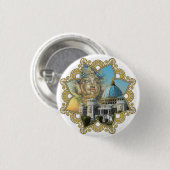 Lord Caitanya TOVP Button (Voorkant /achterkant)