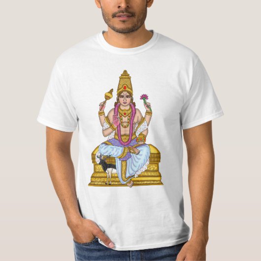 Lord Chandra Dev T-shirt ontwerp (Voorkant)