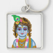 Lord Child Krishna Sleutelhanger (Voorkant)