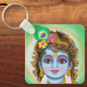 Lord Child Krishna Sleutelhanger (Voorkant)