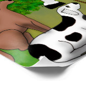 Lord Dattatreya Clock Perfect Poster (Hoek)