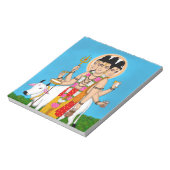 Lord Dattatreya Notepad Notitieblok (Linkerzijde)
