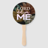 Lord Deliver Me - Floral Handwaaier (Voorkant)