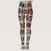 Lord Deliver Me - Floral Leggings (Voorkant)