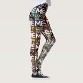 Lord Deliver Me - Floral Leggings (Rechts)