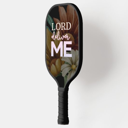 Lord Deliver Me - Floral Pickleball Paddle (Links)