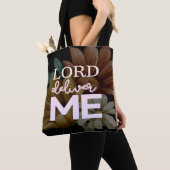 Lord Deliver Me - Floral Tote Bag (Dichtbij)