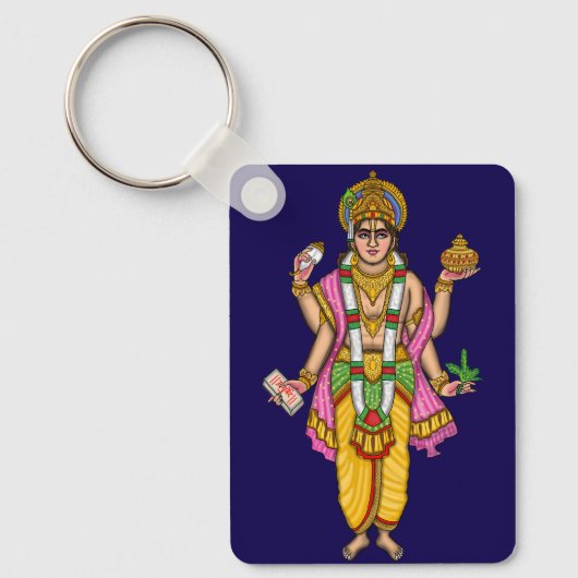 Lord Dhanvantari-sleutelhanger Sleutelhanger (Voorkant)