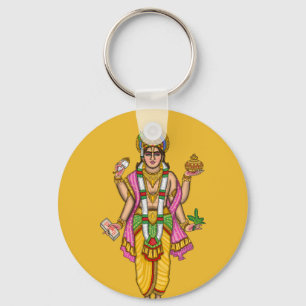 Lord Dhanvantari-sleutelhanger Sleutelhanger