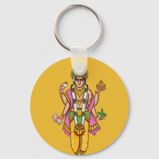 Lord Dhanvantari-sleutelhanger Sleutelhanger (Voorkant)