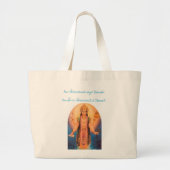 Lord Dhanwantari Grote Tote Bag (Voorkant)