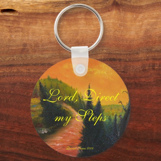 Lord Direct mijn Stappen Sleutelhanger (Voorkant)