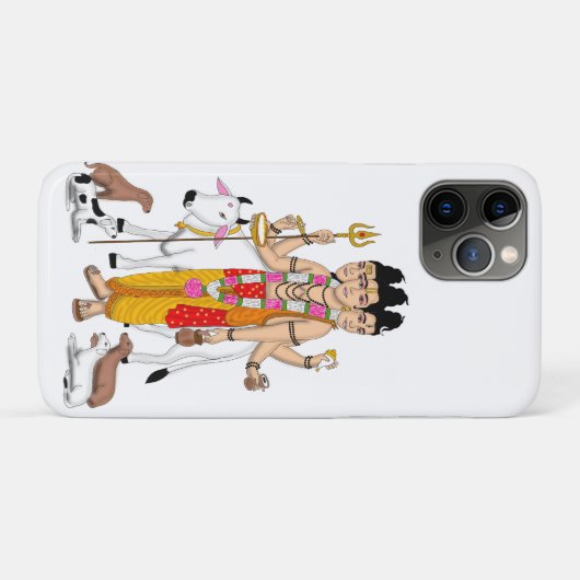 Lord Duttatreya Phone Cover (Achterkant (horizontaal))