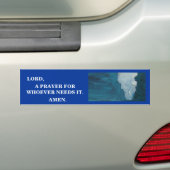 LORD, EEN PRAYER BUMPERSTICKER (Op auto)