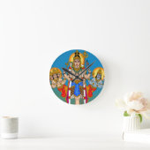 Lord Ekpada Shiva Clock Ronde Klok (Huis)