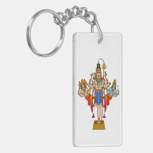 Lord Ekpada Shiva Keychain (Voorkant Links)