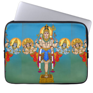 Lord Ekpada Shiva-laptophoes Laptop Sleeve