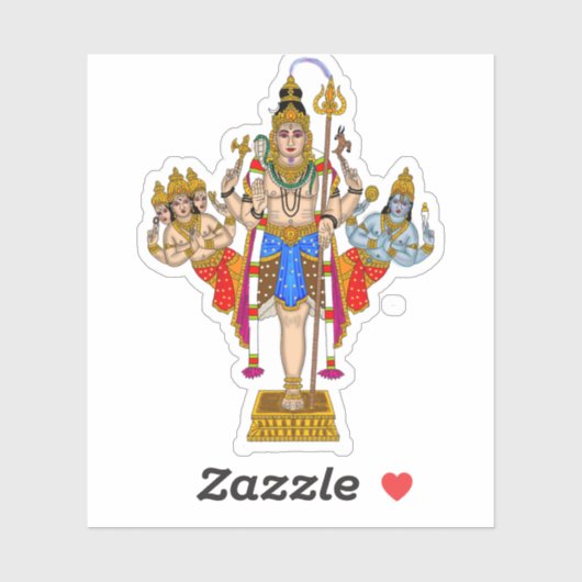 Lord Ekpada Shiva Stickers (Vel)