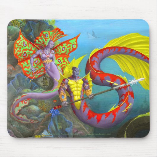 Lord en Lady Atlantis Mousepad Muismat (Voorkant)