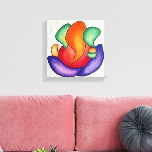 Lord Ganesh Canvas Afdruk (Insitu (Woonkamer))