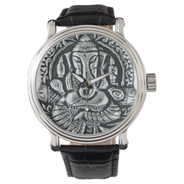 LORD GANESH DESIGNER WATCH HORLOGE (Voorkant)