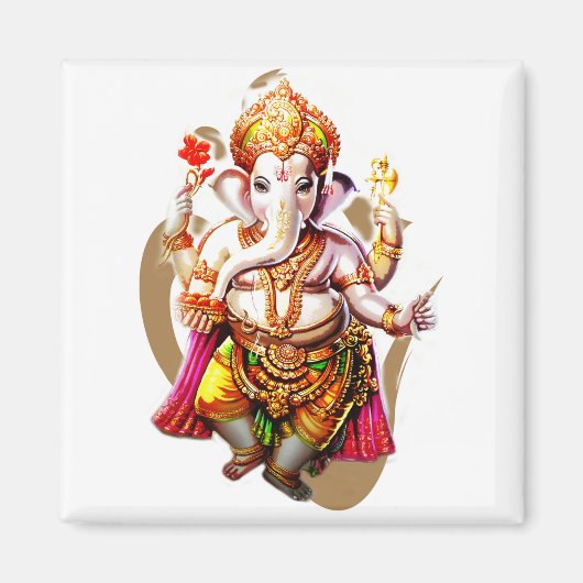 Lord Ganesh, Ganesha, Ganapati Ganpati Shri Ganesh Magneet (Voorkant)