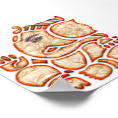 Lord Ganesh, geweldige hindoe God voor geluk Poster (Hoek)