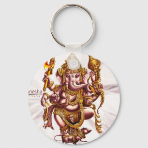 Lord Ganesh Good Luck Charm Sleutelhanger