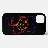 Lord Ganesh, hindoe God Apple Iphone Design Hoesje (Achterkant (horizontaal))