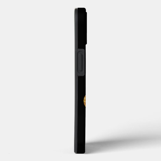 Lord Ganesh Hindu God Apple Gold Glitter Case-Mate iPhone Case (Achterkant / Rechts)