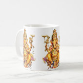LORD GANESH HINDU GOD KOFFIEMOK (Voorkant links)