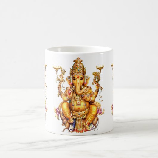 LORD GANESH HINDU GOD KOFFIEMOK (Center)