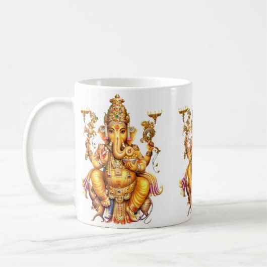 LORD GANESH HINDU GOD KOFFIEMOK (Links)