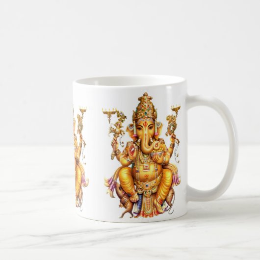 LORD GANESH HINDU GOD KOFFIEMOK (Rechts)