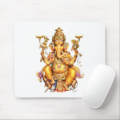 LORD GANESH HINDU GOD MUISMAT (Met muis)