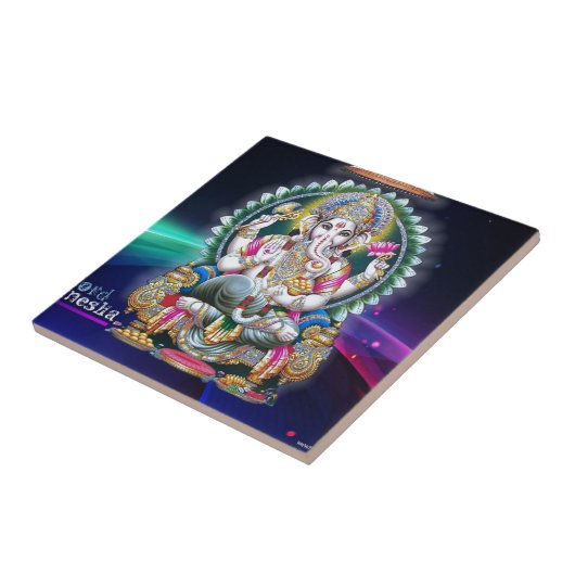 LORD GANESH HINDU GOD TEGELTJE (Zijkant)