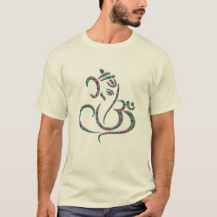 Lord Ganesh Hindu God van het T-shirt van rijkdom
