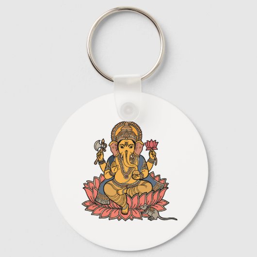 Lord Ganesh Sleutelhanger (Voorkant)