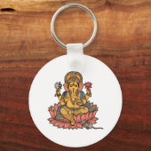 Lord Ganesh Sleutelhanger (Achterkant)