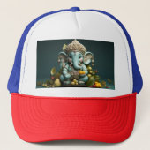 Lord Ganesh Trucker Pet (Voorkant)