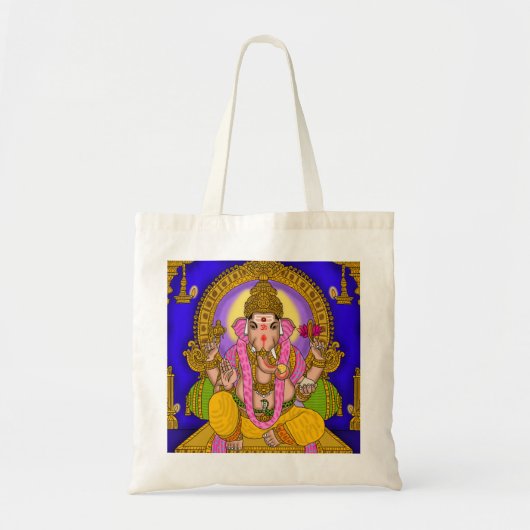 Lord Ganesha boodschappentas Tote Bag (Voorkant)