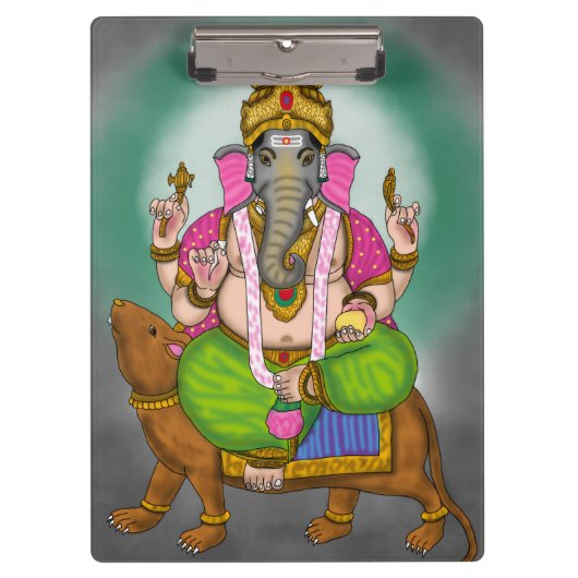 Lord Ganesha Briefpapier Klembord (Voorkant)