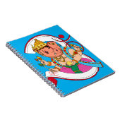 Lord Ganesha Briefpapier Notitieboek (Rechterzijde)