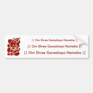 Lord Ganesha Bumpersticker