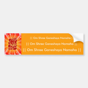 Lord Ganesha Bumpersticker