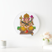 Lord Ganesha Clock Grote Klok (Huis)